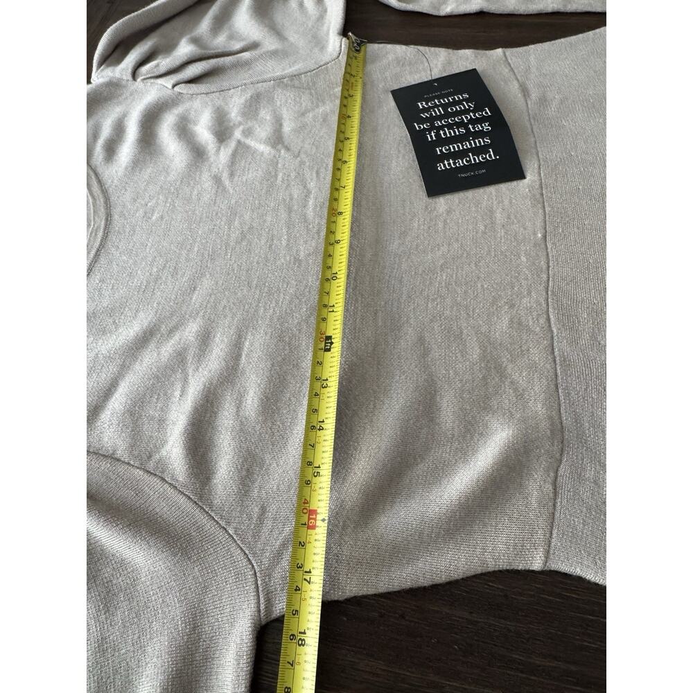 Tuckernuck Pomander Place Maxi Dress Women’s Large Knit Brielle Beige Tan NEW - Picture 8 of 12